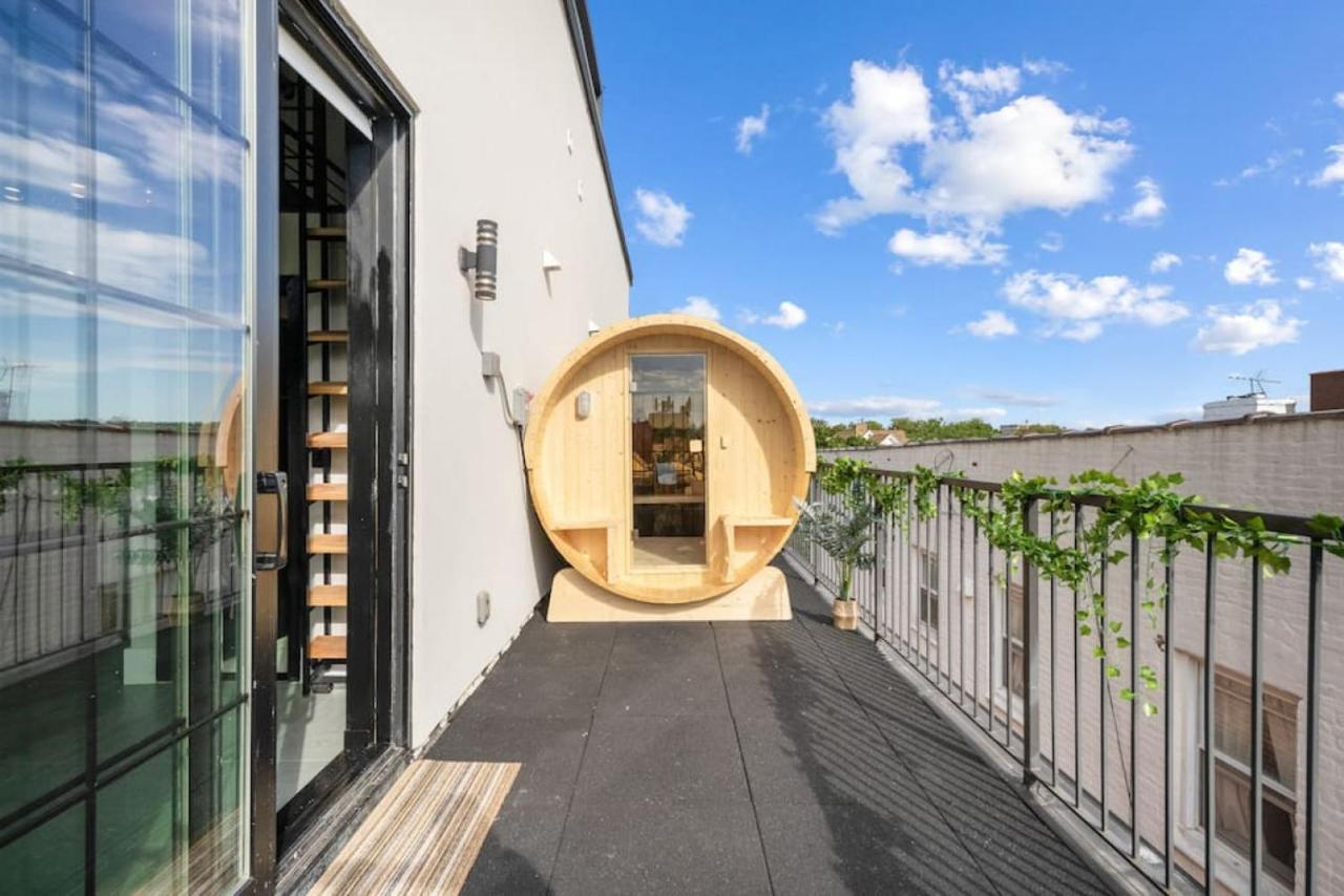 Nyc Skyline Views, Sauna & Rooftop - Romantic Escape At "Brooklyn Bay Lofts" New York Exteriör bild